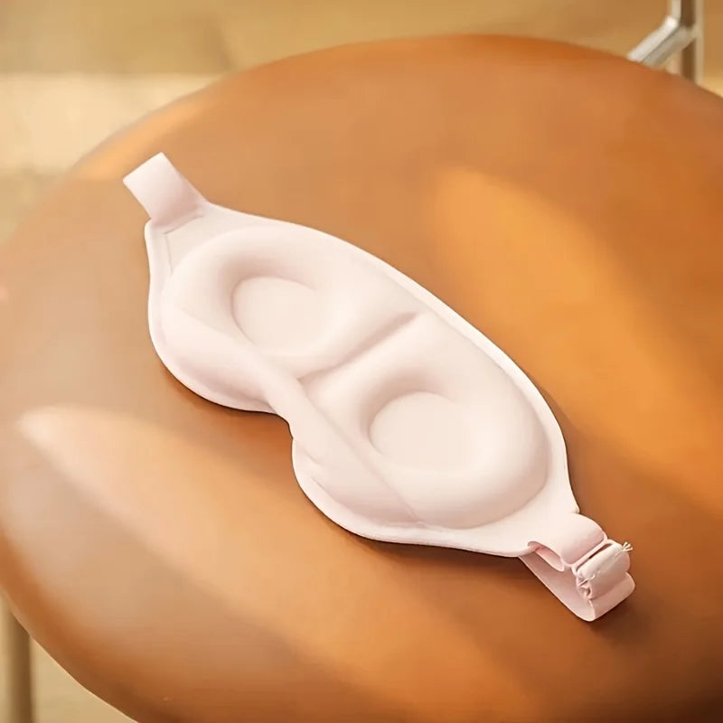 Máscara de olhos tridimensional 3D para dormir e sombreamento, especial para adultos, meninos e meninas, para aliviar a fadiga, respirável e