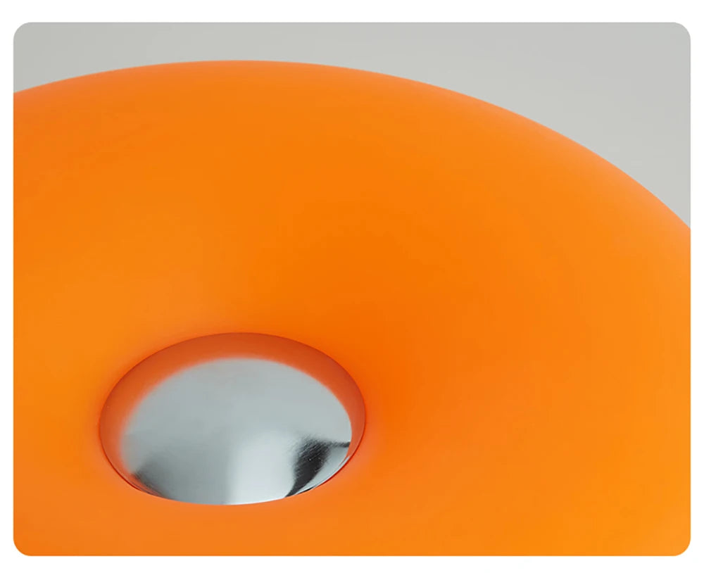 Bauhaus candeeiro de mesa usb plug quarto lâmpada cabeceira sala estar jantar decoração donut luz ambiente (não vidro)