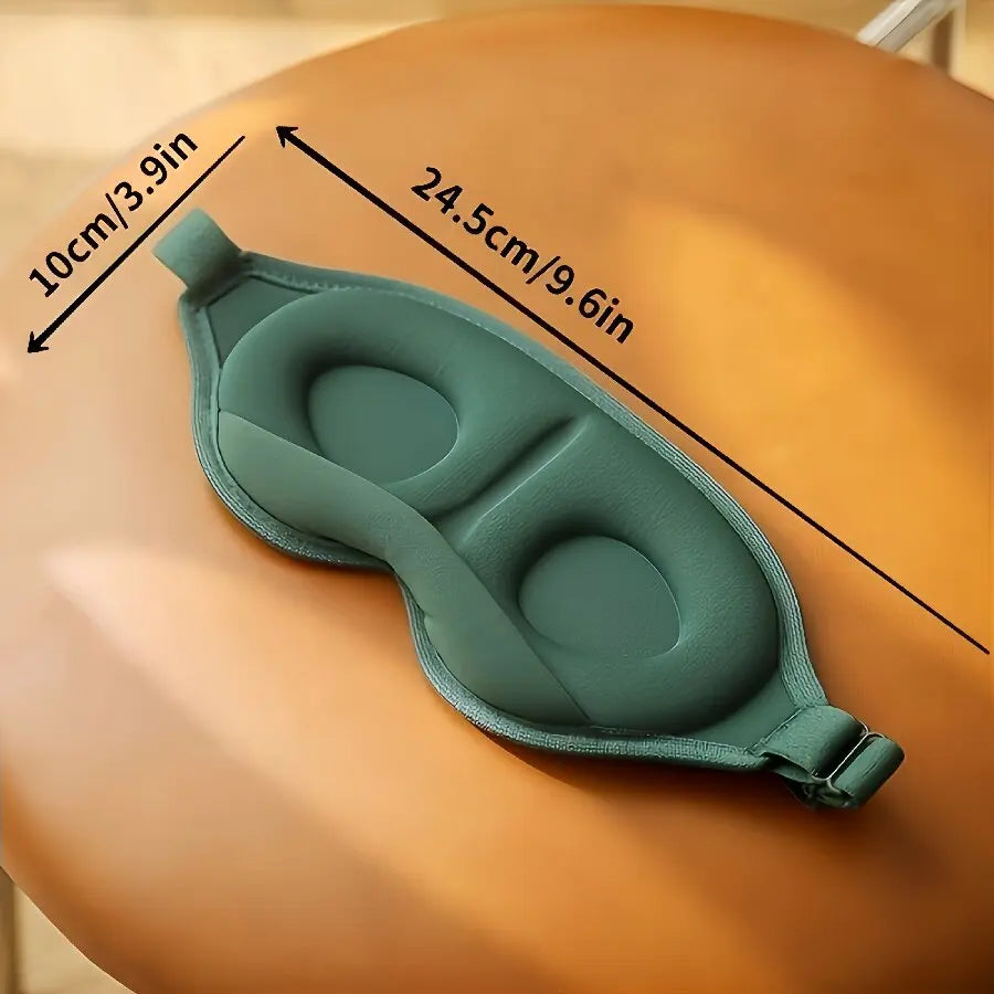 Máscara de olhos tridimensional 3D para dormir e sombreamento, especial para adultos, meninos e meninas, para aliviar a fadiga, respirável e