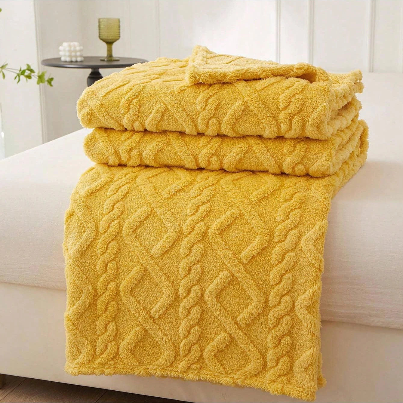 1pc cobertor de lã coral de camada única, cobertor leve e multiuso capa de cama, para sala de estar capa de sofá, cobertor de cochilo