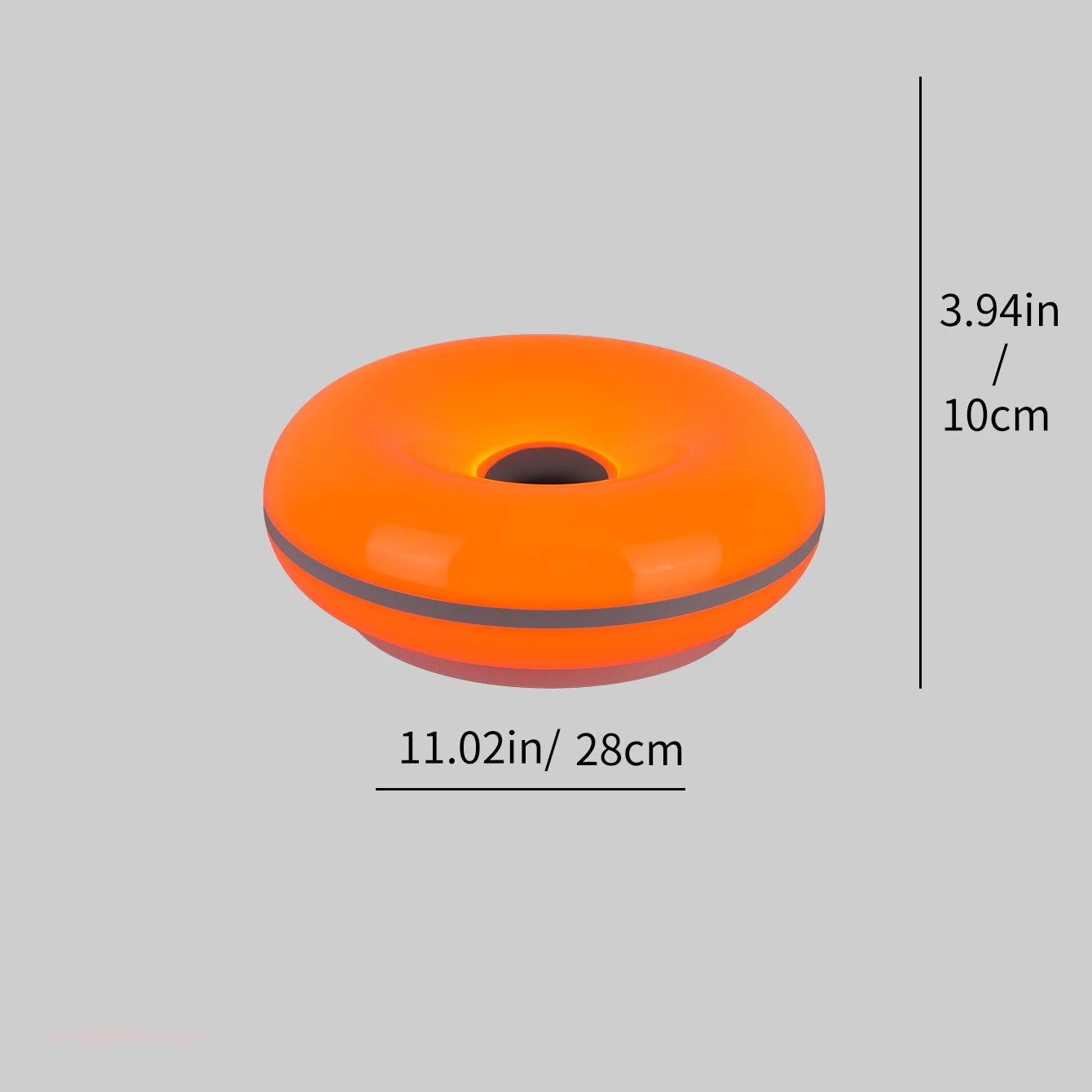 Bauhaus candeeiro de mesa usb plug quarto lâmpada cabeceira sala estar jantar decoração donut luz ambiente (não vidro)