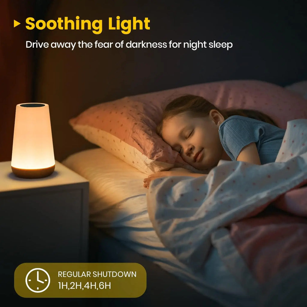 13 mudança de cor luz da noite controle remoto toque usb recarregável rgb noite lâmpada regulável portátil mesa lâmpada cabeceira